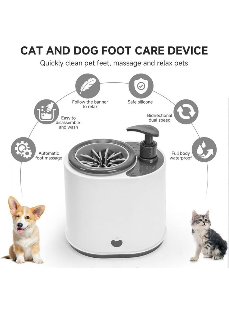 general Paw Cleaner, Automatic Cup, Dog Foot Cleaner with Soft Bristles, Pet Cleanerr with Soap Reservoir, Pet Supplies, Grooming Tool for Puppy Cats Kitten Feet Hiking Walking Outdoor Home - Image 5
